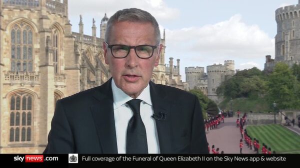 The Queens Funeral Sky News Coverage 10