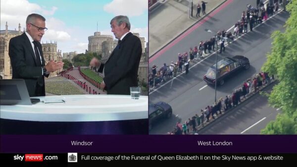 The Queens Funeral Sky News Coverage 12