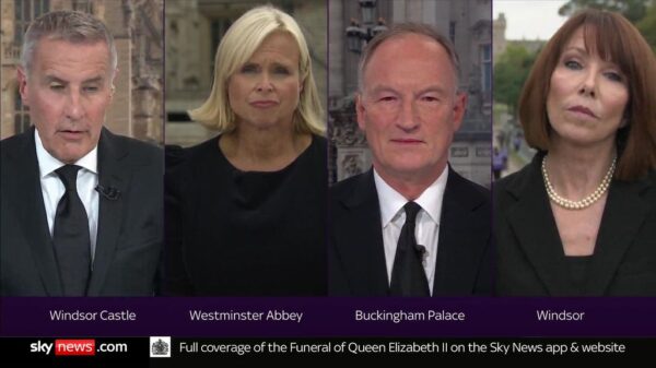 The Queens Funeral Sky News Coverage 13