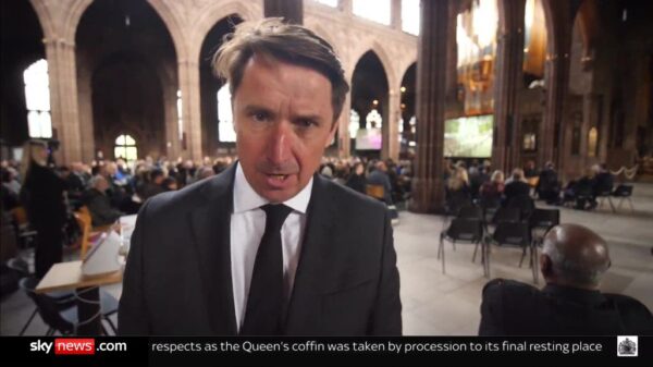 The Queens Funeral Sky News Coverage 29
