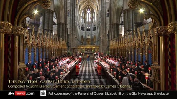 The Queens Funeral Sky News Coverage 5