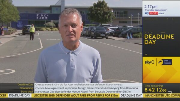 Alan Irwin Sky Sports News Reporter 3