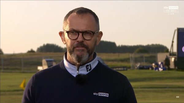 Andrew Coltart Sky Sports Golf Commentator 2