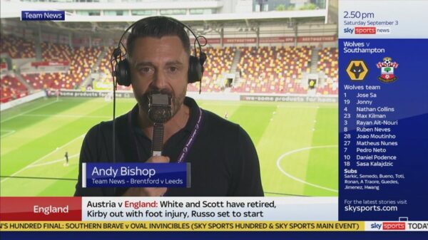 Andy Bishop Sky Sports Football Commentator 2 Andy Bishop Sky Sports Football Commentator 2