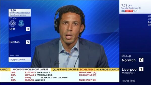 Curtis Davies Sky Sports 2