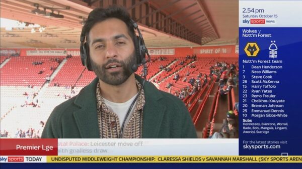 Nubaid Haroon Sky Sports 2