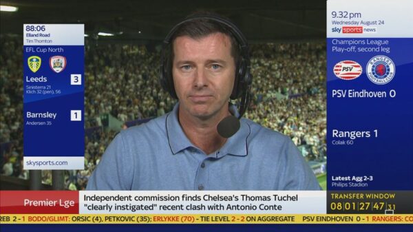 Tim Thornton Sky Sports 1