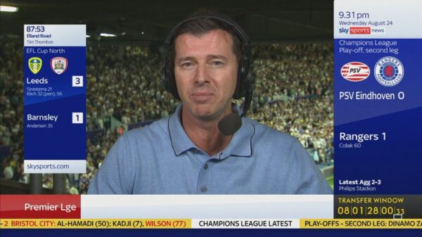 Tim Thornton Sky Sports 2