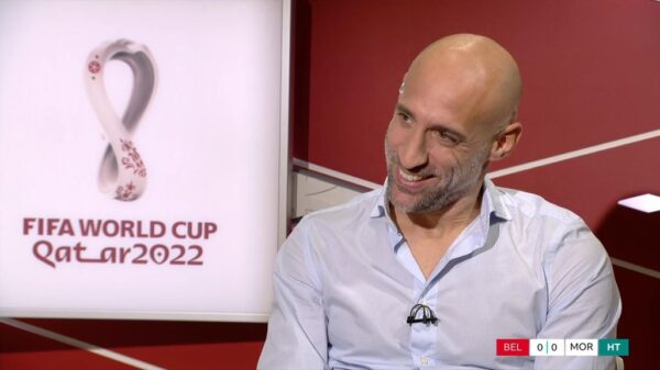 Pablo Zabaleta with the BBC at World Cup 2022