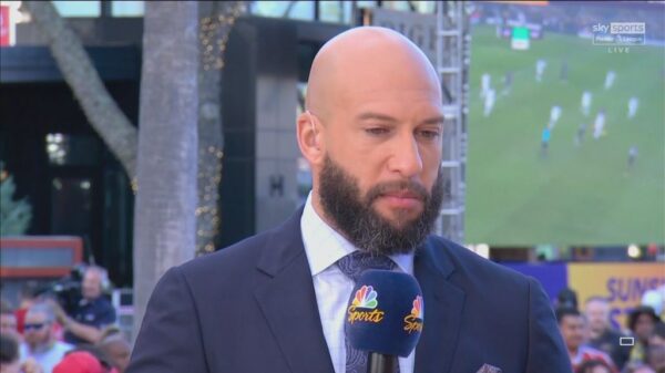 Tim Howard NBC Football Presenter 2 Tim Howard NBC Football Presenter 2