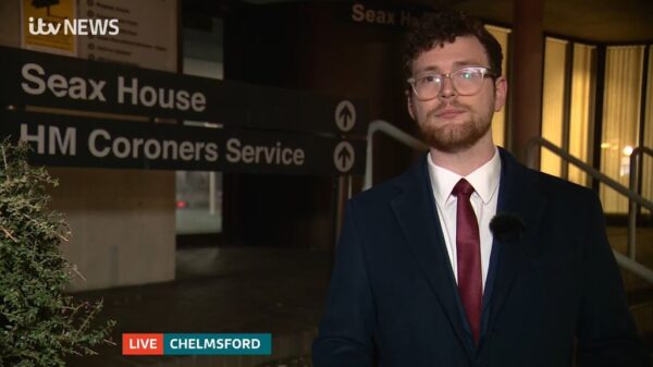 Callum Fairhurst ITV Anglia Reporter 2