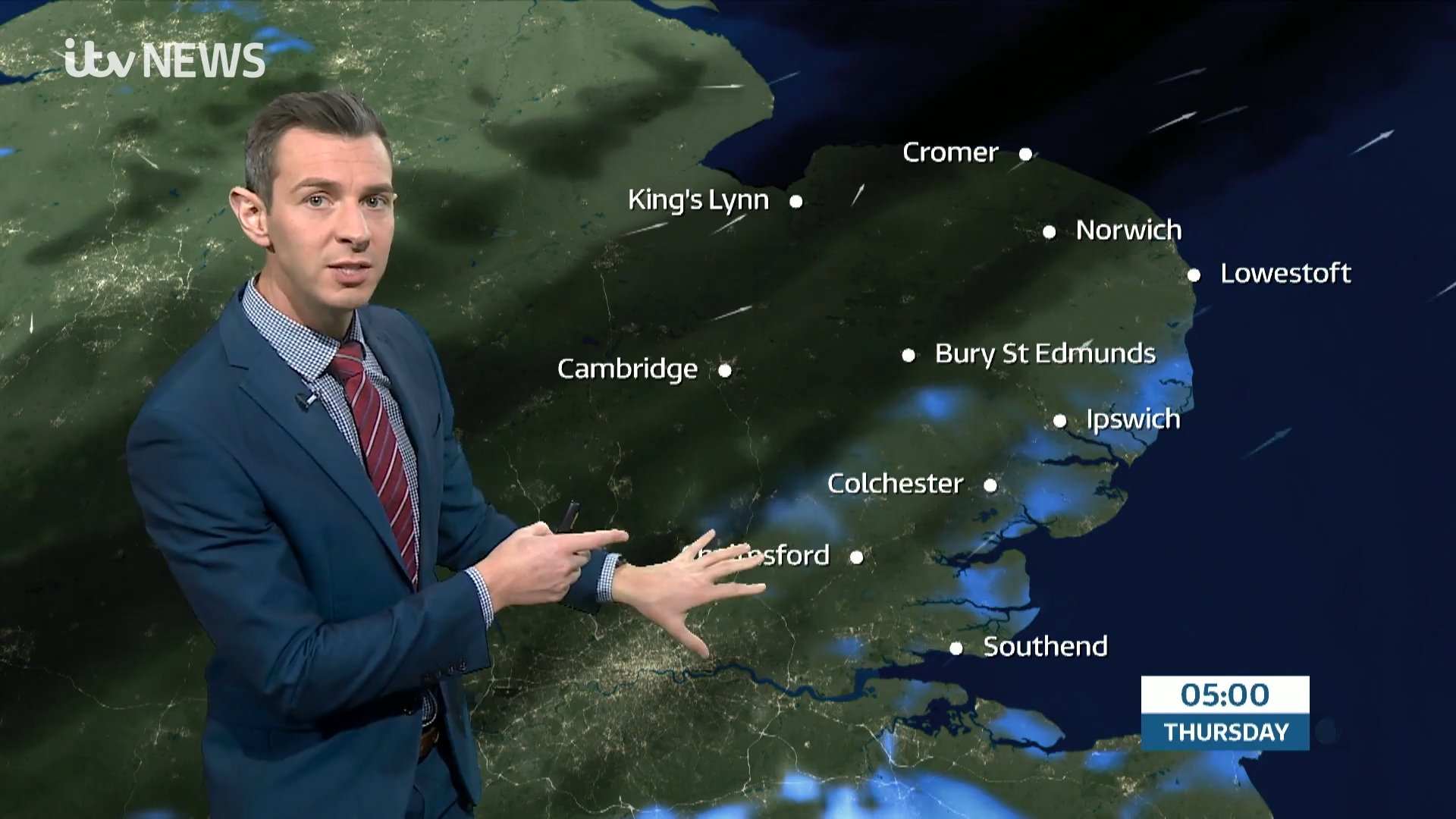 Chris Page ITV Anglia Weather Presenter