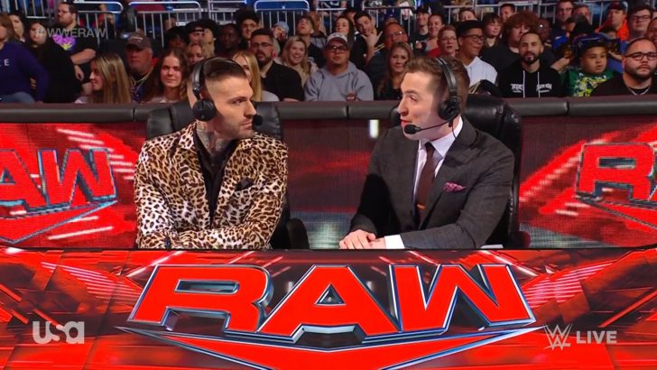 Corey Graves WWE Raw Commentator
