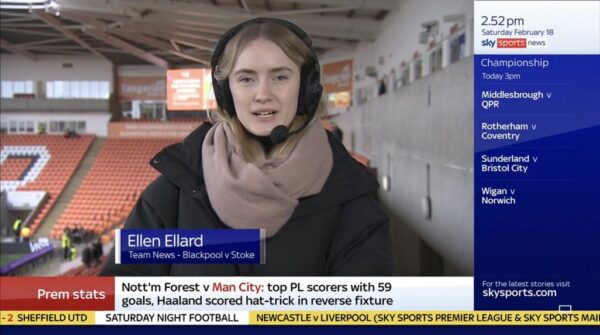 Ellen Ellard Sky Sports Ellen Ellard Sky Sports
