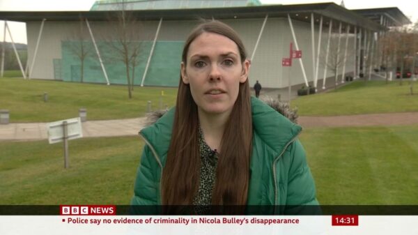 Emma Sanders BBC News Sports Reporter 2