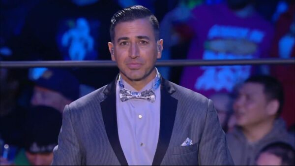 Justin Roberts AEW Ring Announcer Justin Roberts AEW Ring Announcer