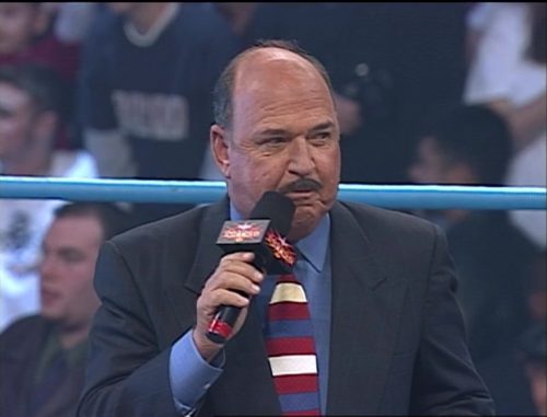 Mean Gene Okerlund in WCW