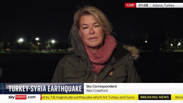 Sky News Turkey Earthquake 2