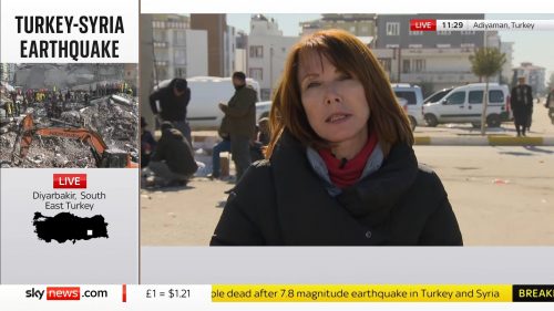 Sky News Turkey Earthquake