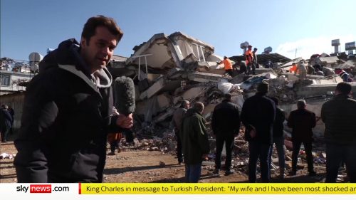 Sky News Turkey Syria Earthquakes