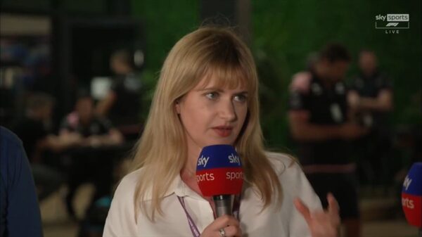 Bernie Collins Joins Sky Sports F1 1