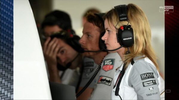 Bernie Collins Sky Sports F1 1