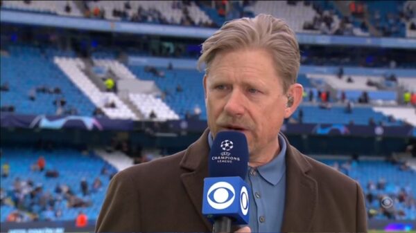 Peter Schmeichel on CBS UEFA 1 Peter Schmeichel on CBS UEFA 1