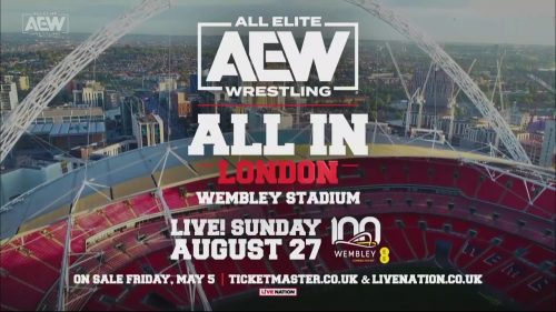 AEW All In  at Wembley Stadium in London England