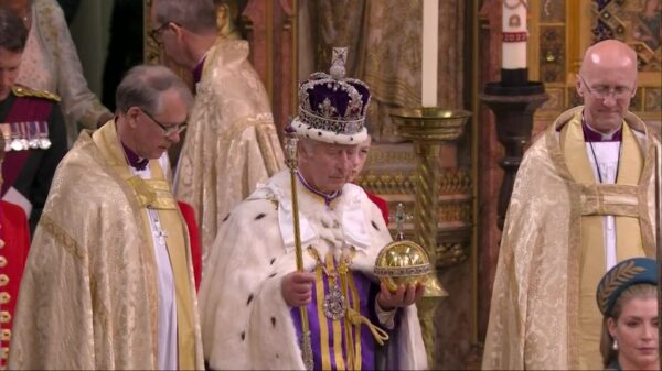 BBC The Coronation of King Charles III Queen Camilla 19
