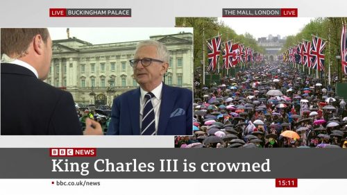 BBC The Coronation of King Charles III Queen Camilla