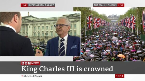 BBC The Coronation of King Charles III Queen Camilla 35