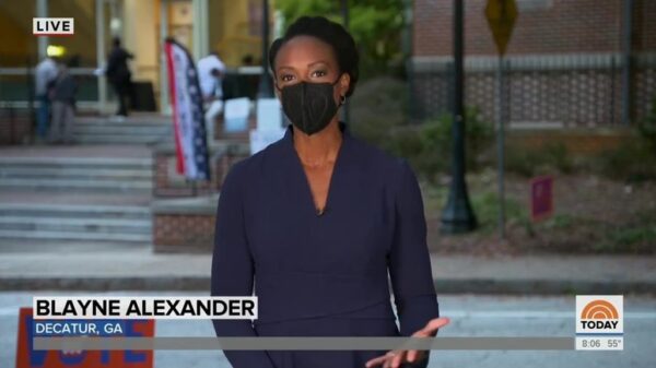 Blayne Alexander on NBC News 1