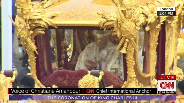 CNN The Coronation of King Charles III Queen Camilla 28