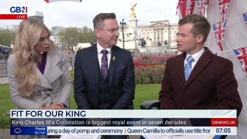 GB News The Coronation of King Charles III Queen Camilla