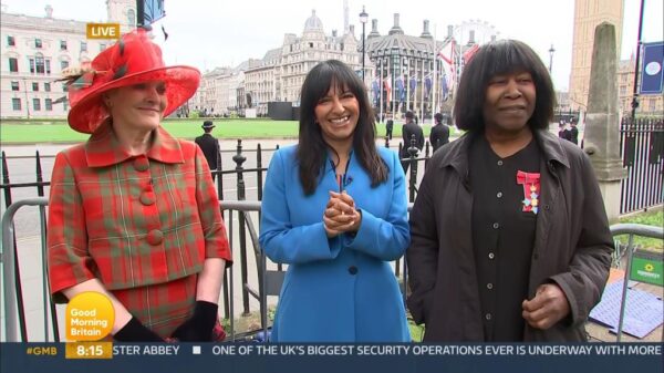 Good Morning Britian The Coronation of King Charles III Queen Camilla 27