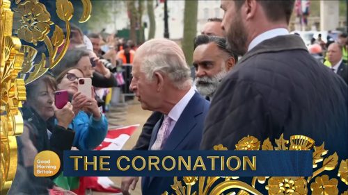 Good Morning Britian The Coronation of King Charles III Queen Camilla