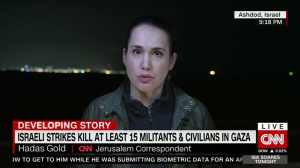 Hadas Gold on CNN 1 Hadas Gold on CNN 1