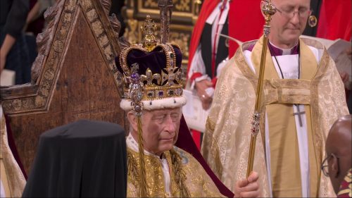 ITV The Coronation of King Charles III Queen Camilla