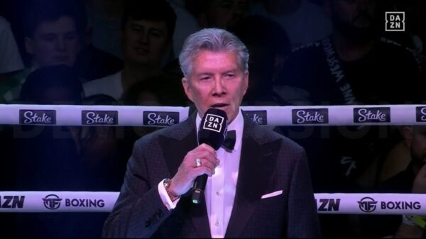 Michael Buffer on DAZN Boxing 2 Michael Buffer on DAZN Boxing 2