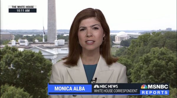 Monica Alba on NBC News 2 Monica Alba on NBC News 2