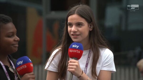 Scarlett Archer Sky Sports F1 Juniors 2