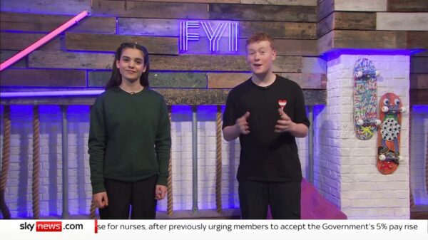 Scarlett Archer on Sky News FYI 1