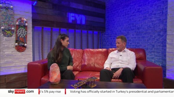 Scarlett Archer on Sky News FYI 3