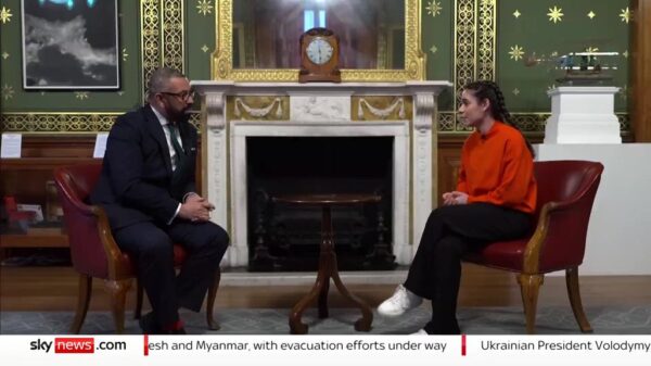 Scarlett Archer on Sky News FYI 4