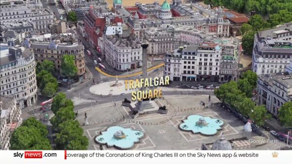 Sky News The Coronation of King Charles III Queen Camilla 10