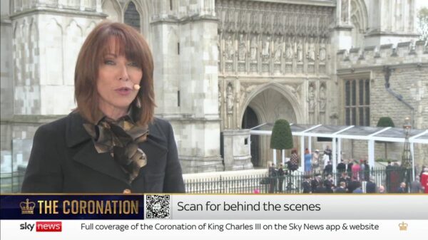 Sky News The Coronation of King Charles III Queen Camilla 19