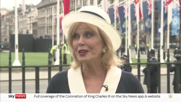 Sky News The Coronation of King Charles III Queen Camilla 20