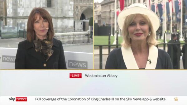 Sky News The Coronation of King Charles III Queen Camilla 22