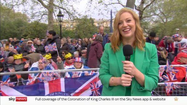 Sky News The Coronation of King Charles III Queen Camilla 23