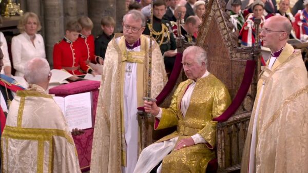 Sky News The Coronation of King Charles III Queen Camilla 26